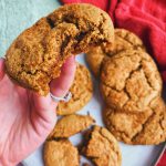 Soft And Fudgy Gingerbread Cookies: Super soft, super fudgy and made with only simple, healthy ingredients. #healthygingerbread #gingerbread | www.jillzguerin.com