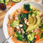 Dairy-Free Coconut Curry: One of my favorite healthy meals once the weather starts to cool down! #winterrecipe #curryrecipe | www.jillzguerin.com